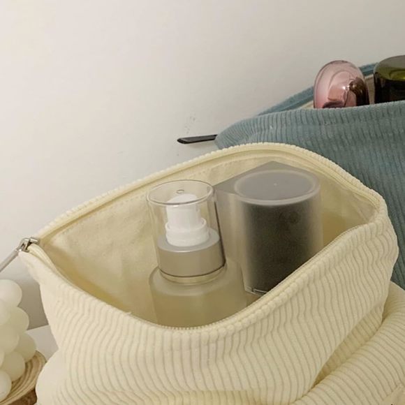 Cosmetic Bags For Women Makeup Bag Large Capacity Purse Travel Toiletries💟 - Picture 4 of 8